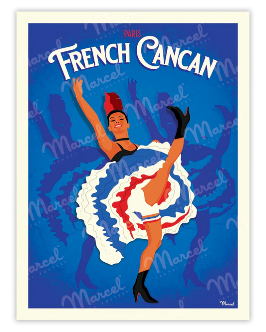 「French Cancan」 フランス製ポスター マルセル(Marcel) MB34240